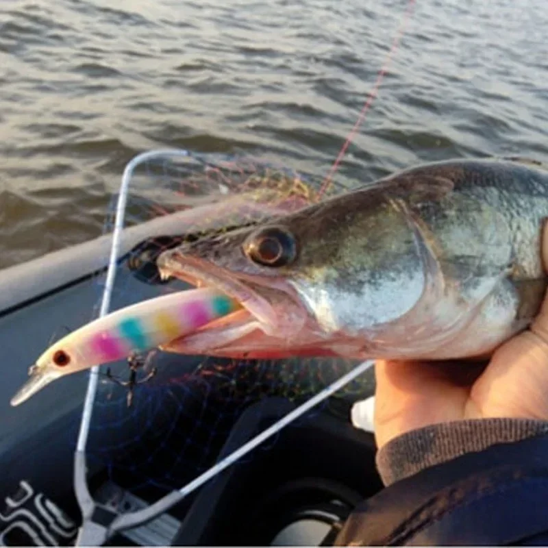 1PCS Fishing Lure Hard Artificial Bait Bionic 3D Eyes 110mm/80mm Artificial Bait Fishing Wobblers Crankbait Sinking Hard Bait
1PCS Fishing Lure Hard Artificial Bait Bionic 3D Eyes 110mm/80mm Artificial Bait Fishing Wobblers Crankbait Sinking Hard Bait