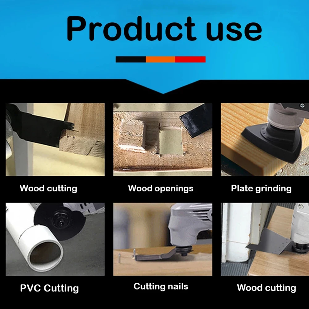 Hardwood Particleboard Cutter Saw Blades Power Tool Accessories 95*34mm Multi Tool Oscillating Plastic Cutting
Hardwood Particleboard Cutter Saw Blades Power Tool Accessories 95*34mm Multi Tool Oscillating Plastic Cutting