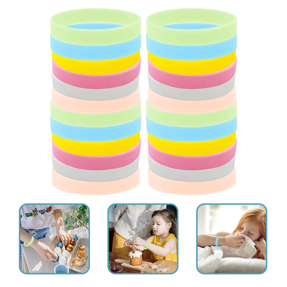 24 Pcs Bracelets Rubber Wristbands Sports Glow in The Dark Silica Gel Luminous Silicone Party Supplies Glowing Miss Child Neon
24 Pcs Bracelets Rubber Wristbands Sports Glow in The Dark Silica Gel Luminous Silicone Party Supplies Glowing Miss Child Neon