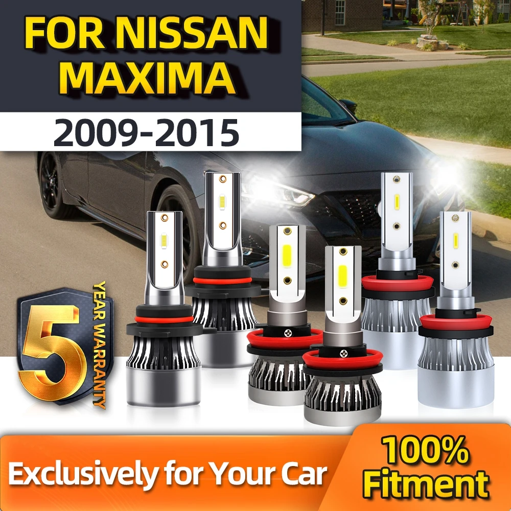 TEENRAM Headlight Plug-N-Play Bulbs 110W Fog Light H11 High 9005 Low H11 For Nissan Maxima 2009 2010 2011 2012 2013 2014 2015 
TEENRAM Headlight Plug-N-Play Bulbs 110W Fog Light H11 High 9005 Low H11 For Nissan Maxima 2009 2010 2011 2012 2013 2014 2015