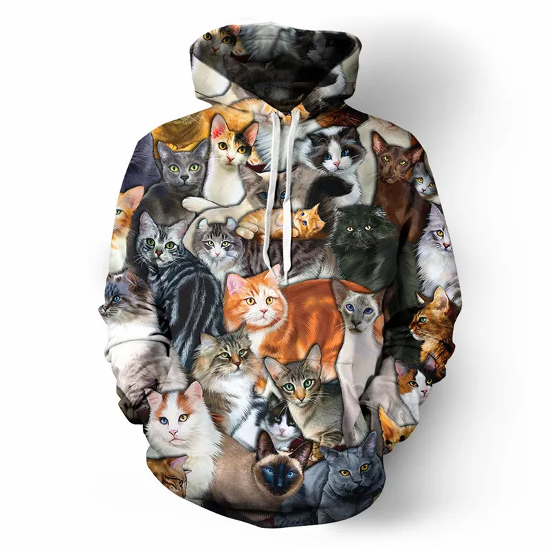 SOSHIRL Cat Family Hoodies Hipster Cool Maine Cat Hoody Long Sleeve Winter Sweatshirt Unisex Persian Cats Tops Kawaii Pullovers
SOSHIRL Cat Family Hoodies Hipster Cool Maine Cat Hoody Long Sleeve Winter Sweatshirt Unisex Persian Cats Tops Kawaii Pullovers