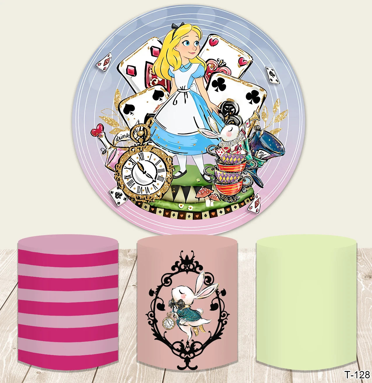 Alice In Wonderland Birthday Circle Round Backdrops Party Decor Supplies Background Photography Studio Elastic Photocall Covers
Alice In Wonderland Birthday Circle Round Backdrops Party Decor Supplies Background Photography Studio Elastic Photocall Covers