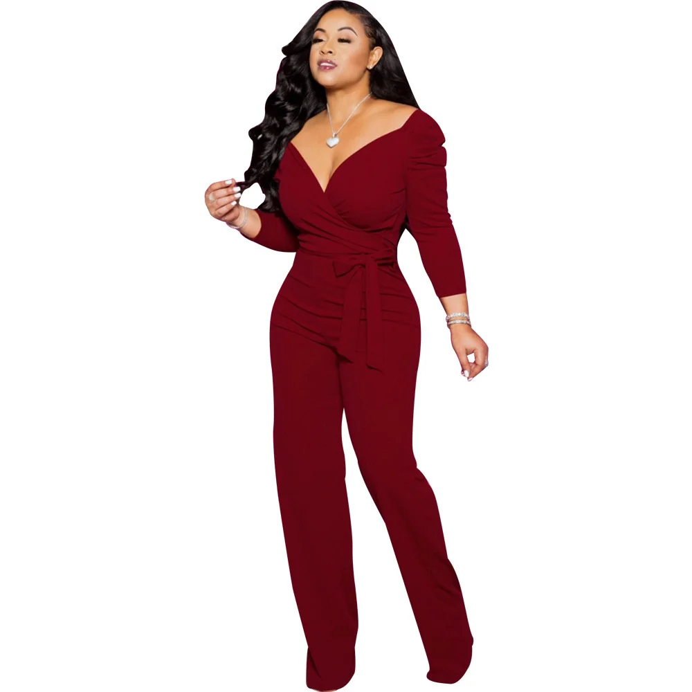 Zoctuo Long Sleeve Solid Playsuits Rompers Street Club Night V-neck Women's Overalls Female Clothes Outfits Pants Combination
Zoctuo Long Sleeve Solid Playsuits Rompers Street Club Night V-neck Women's Overalls Female Clothes Outfits Pants Combination