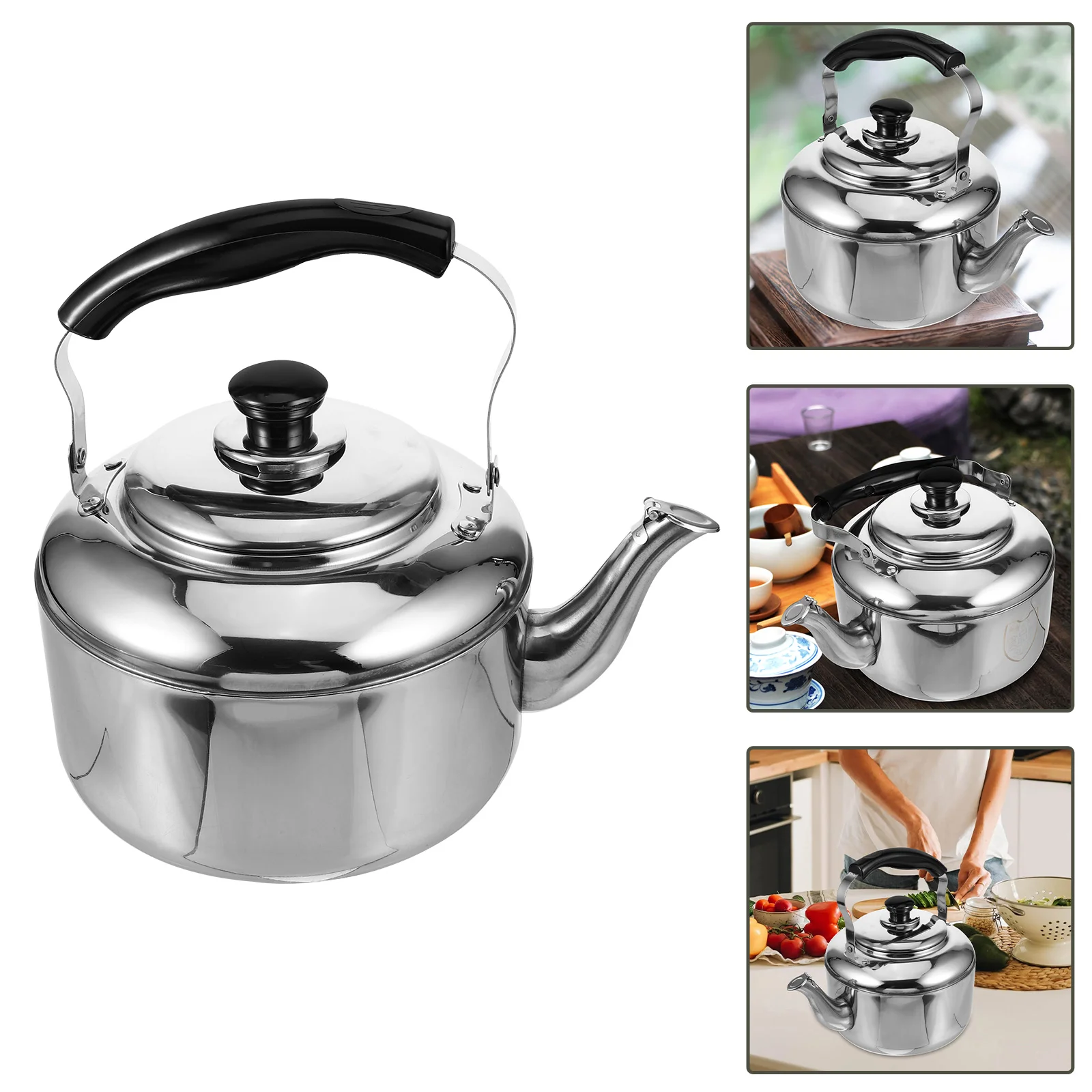 Creative Practical Convenient Multi-use Premium Water Heating Kettle Large Capacity Tea Kettle Water Boiling Kettle for Home
Creative Practical Convenient Multi-use Premium Water Heating Kettle Large Capacity Tea Kettle Water Boiling Kettle for Home