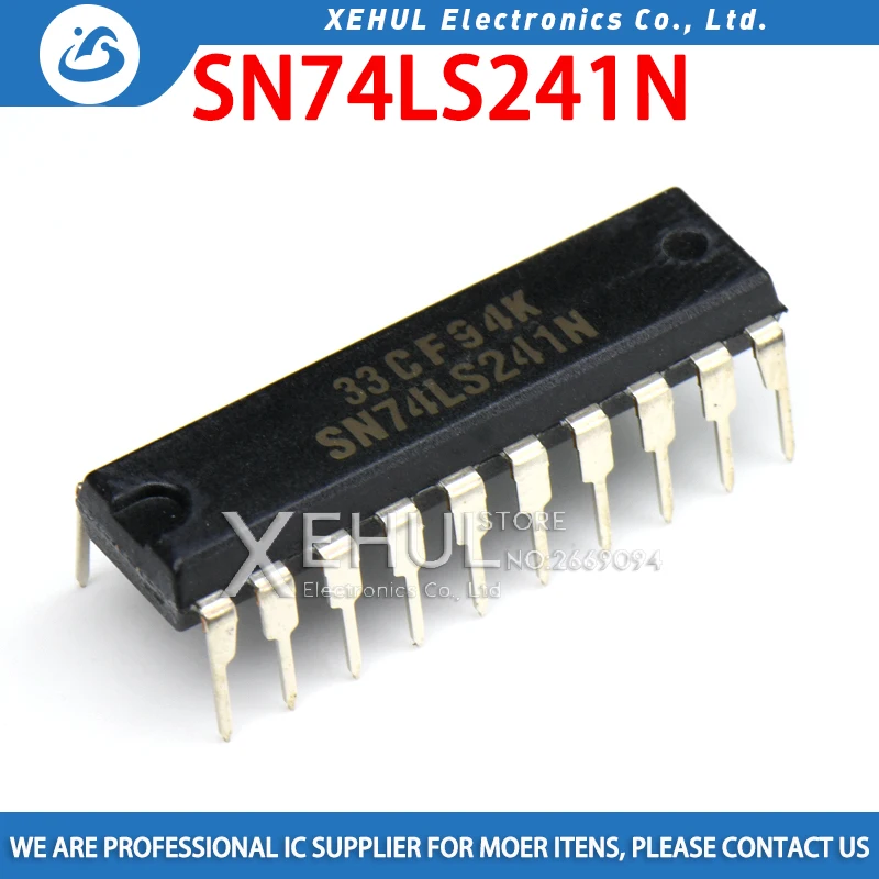 5PCS Free shipping SN74LS241N 74LS241N HD74LS241P 74LS241P 74LS241 74LS241P SN74LS241N DIP-20 NEW
5PCS Free shipping SN74LS241N 74LS241N HD74LS241P 74LS241P 74LS241 74LS241P SN74LS241N DIP-20 NEW