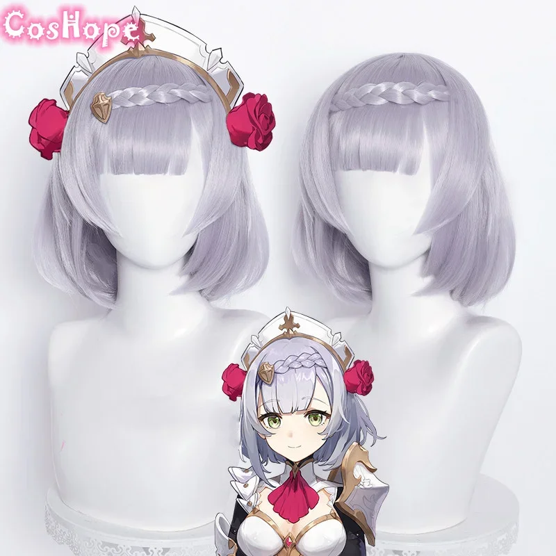 Noelle Cosplay 35cm Braid Wig Short Silver Purple Wig Cosplay Anime Wigs Heat Resistant Synthetic Wigs Halloween
Noelle Cosplay 35cm Braid Wig Short Silver Purple Wig Cosplay Anime Wigs Heat Resistant Synthetic Wigs Halloween