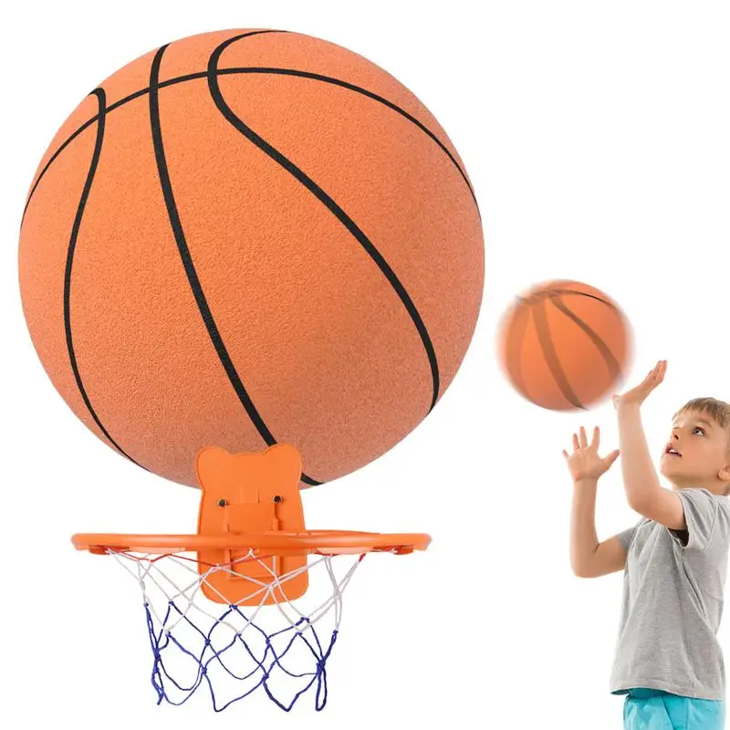 Silent High Density Foam Sports Ball Indoor Mute Basketball Soft Elastic Ball Children Sports Toy Games
Silent High Density Foam Sports Ball Indoor Mute Basketball Soft Elastic Ball Children Sports Toy Games