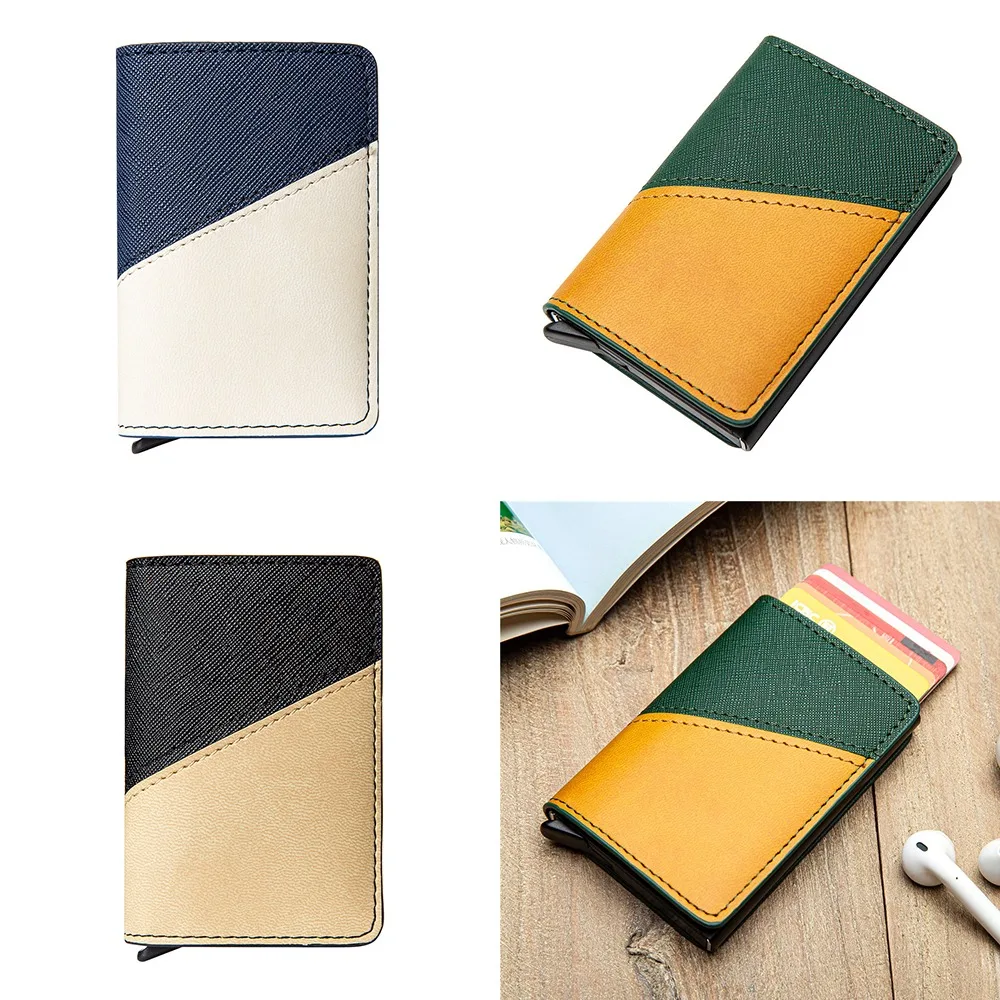 Vintage PU Leather Men Popup Purse Large Capacity Portable Slim Male Wallet Anti-theft Aluminum Box Case Men
Vintage PU Leather Men Popup Purse Large Capacity Portable Slim Male Wallet Anti-theft Aluminum Box Case Men