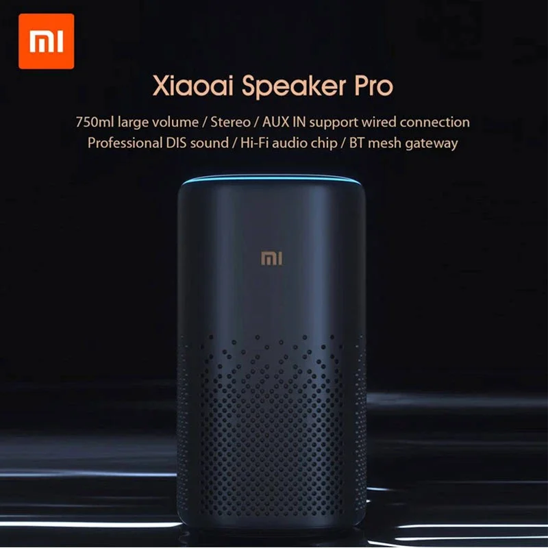 Оригинальный Xiaomi Xiaoai Pro динамик AI Bluetooth Hi-Fi аудио Беспроводная стерео инфракрасная система управления динамик APP версия с дистанционным управлением
Оригинальный Xiaomi Xiaoai Pro динамик AI Bluetooth Hi-Fi аудио Беспроводная стерео инфракрасная система управления динамик APP версия с дистанционным управлением