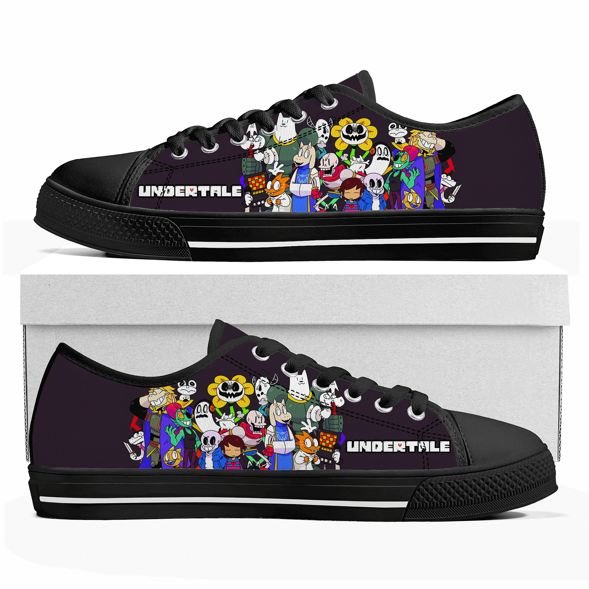 Низкие кроссовки с рисунком черепа Undertale Sans, женские, мужские, подростковые, Высококачественная обувь, повседневные холщовые кроссовки по индивидуальному заказу
Низкие кроссовки с рисунком черепа Undertale Sans, женские, мужские, подростковые, Высококачественная обувь, повседневные холщовые кроссовки по индивидуальному заказу
