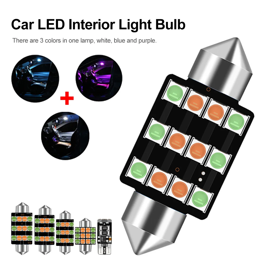 2023 New Car LED Interior Light Bulb Festoon 31mm 36mm 39mm 41mm High Brightness Car Reading Lamp Dome Light Car Accessories
2023 New Car LED Interior Light Bulb Festoon 31mm 36mm 39mm 41mm High Brightness Car Reading Lamp Dome Light Car Accessories