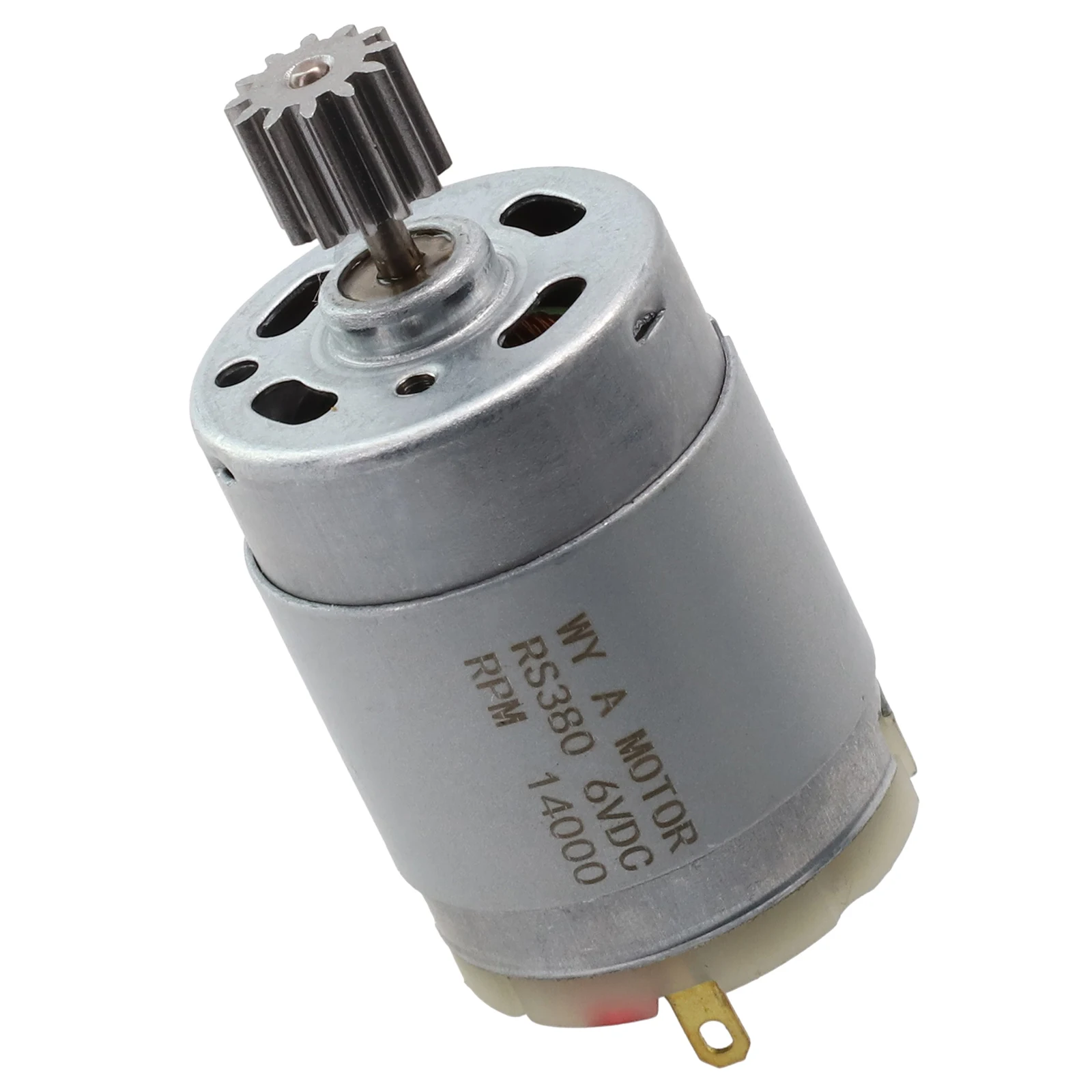 1 Set Gear Toy Car Motor Electric Car RS550 RS555 25-200W 6V /12V 24V Durable Electric Vehicle High Quality 10 Teeth 1cm
1 Set Gear Toy Car Motor Electric Car RS550 RS555 25-200W 6V /12V 24V Durable Electric Vehicle High Quality 10 Teeth 1cm
