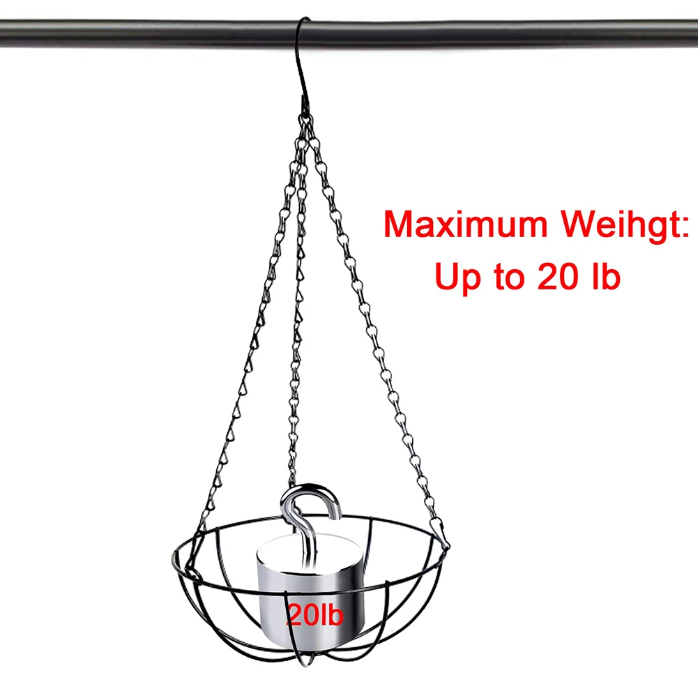 High Quality Hanging Chain Flower Pot Indoor Outdoor 3 Point For Hanging Hummingbird Feeder Garden Plant Hanger
High Quality Hanging Chain Flower Pot Indoor Outdoor 3 Point For Hanging Hummingbird Feeder Garden Plant Hanger