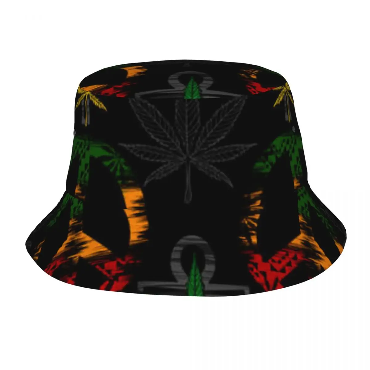 Reggea Pattern Bucket Hat Bob Fisherman Cap Outdoor Travel Sun Visor Fashion Panama
Reggea Pattern Bucket Hat Bob Fisherman Cap Outdoor Travel Sun Visor Fashion Panama