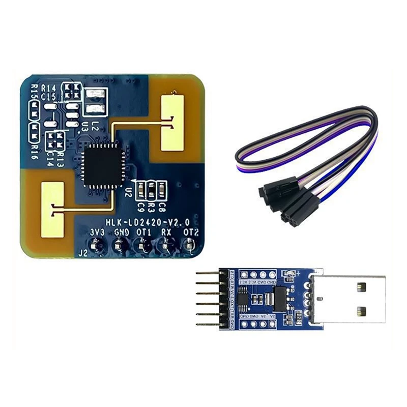 Радар-датчик LD2410B, радар с датчиком присутствия человека, с поддержкой Bluetooth
Радар-датчик LD2410B, радар с датчиком присутствия человека, с поддержкой Bluetooth