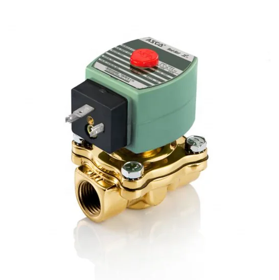 ASCO 210 Series High Flow Solenoid Valve SCE210C94 24VDC/220VAC EF8210G034 Pilot Operated, Hung Diaphragm
ASCO 210 Series High Flow Solenoid Valve SCE210C94 24VDC/220VAC EF8210G034 Pilot Operated, Hung Diaphragm