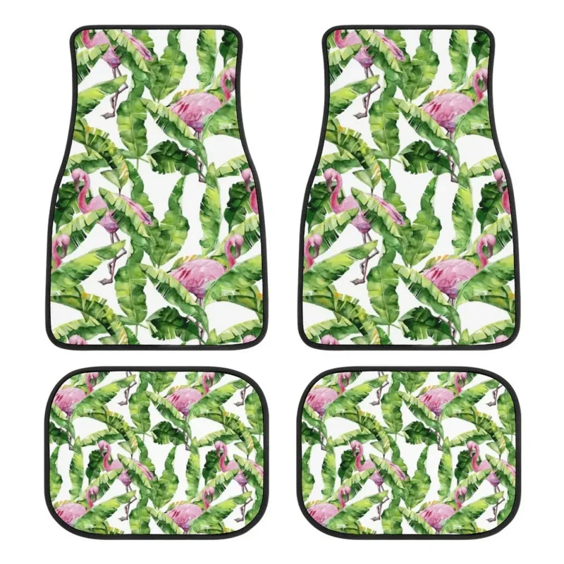 Grass Flamingo Car Floor Mat 4 Piece Auto Front/Rear Carpets Anti-Skid Foot Pads Universal Fit for SUV Vans Interior Decorative
Grass Flamingo Car Floor Mat 4 Piece Auto Front/Rear Carpets Anti-Skid Foot Pads Universal Fit for SUV Vans Interior Decorative