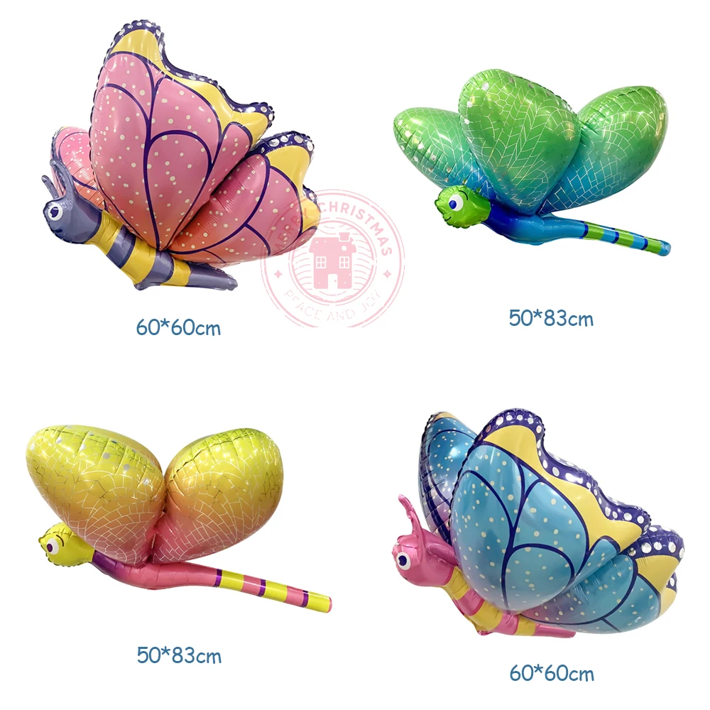 Giant 3D Dragonfly Butterfly Aluminum Foil Balloon Children's Birthday Party Layout Holiday Celebration Opening Ceremony Decor
Giant 3D Dragonfly Butterfly Aluminum Foil Balloon Children's Birthday Party Layout Holiday Celebration Opening Ceremony Decor