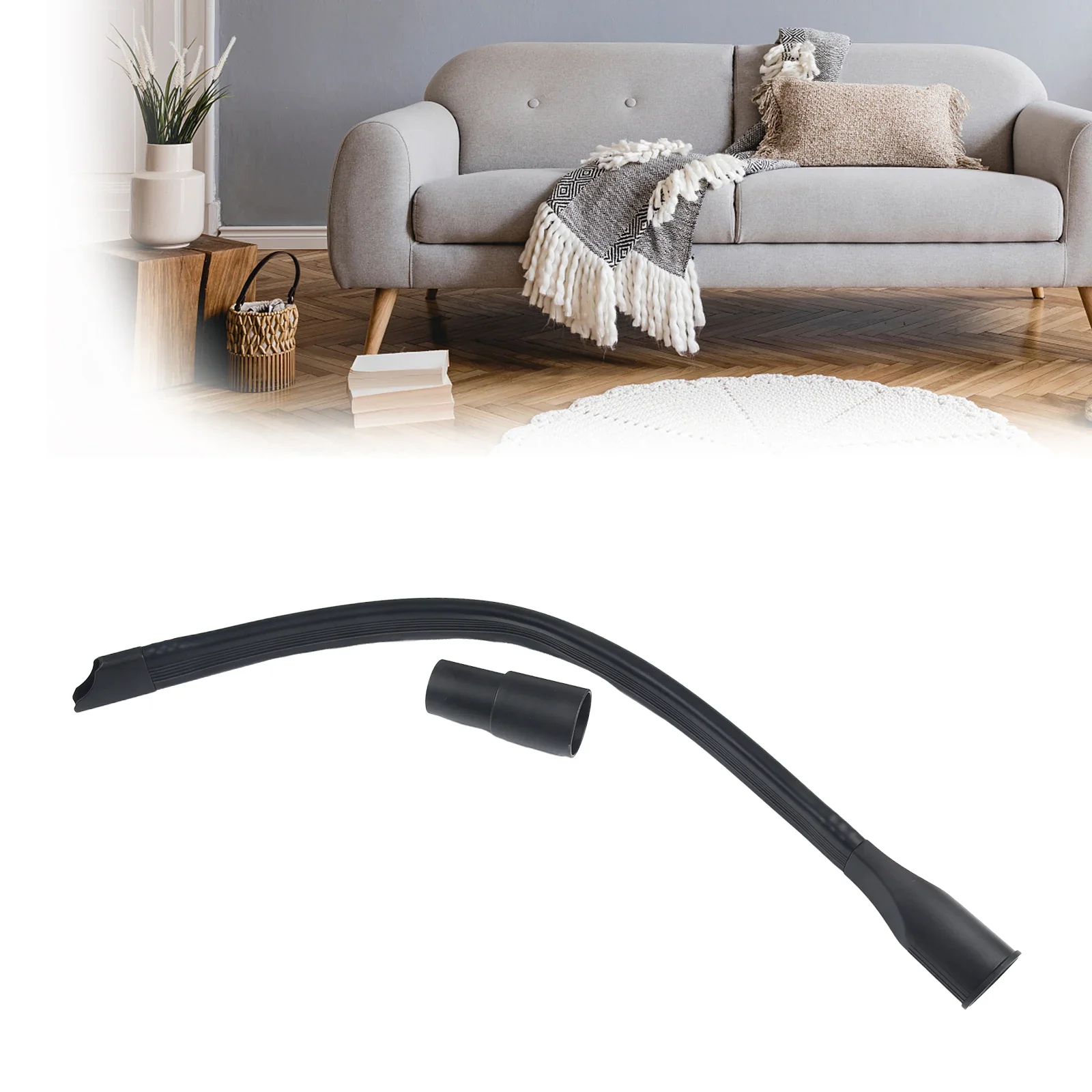 Flexible Long Flat Crevice Tool 35mm To 32mm Hose Adapter Vacuum Cleaner Suction Nozzle Head Household Cleaning Tool Replacement
Flexible Long Flat Crevice Tool 35mm To 32mm Hose Adapter Vacuum Cleaner Suction Nozzle Head Household Cleaning Tool Replacement