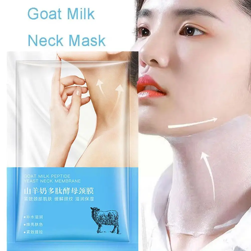 Goat Milk Peptide Neck Mask Firming Anti-Wrinkle Whitening Circulation Anti-aging Beauty Blood Neck Moisturizing Stimulates V3V1
Goat Milk Peptide Neck Mask Firming Anti-Wrinkle Whitening Circulation Anti-aging Beauty Blood Neck Moisturizing Stimulates V3V1