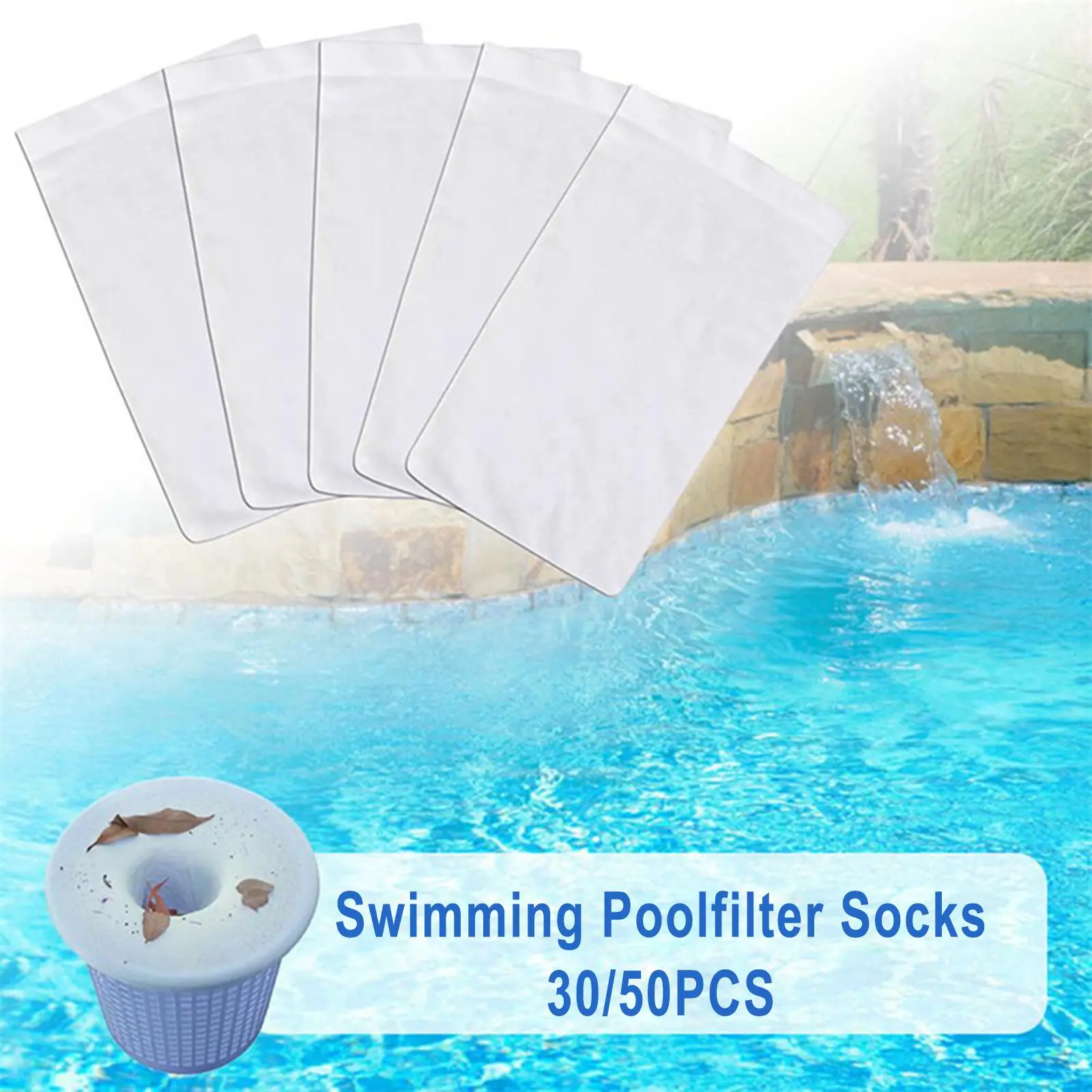 Filter Skimmer Socks Swimming Accessories 13cmx22cm Elastic Pool Filter Socks Elasticity Pool Skimmer Pool Supply Replacement
Filter Skimmer Socks Swimming Accessories 13cmx22cm Elastic Pool Filter Socks Elasticity Pool Skimmer Pool Supply Replacement