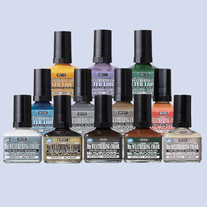 Mr Hobby GSI 40ml Weathering Color Paint For DIY Military Tank Ship Plane Model Handicrafts Coloring Building Tool
Mr Hobby GSI 40ml Weathering Color Paint For DIY Military Tank Ship Plane Model Handicrafts Coloring Building Tool