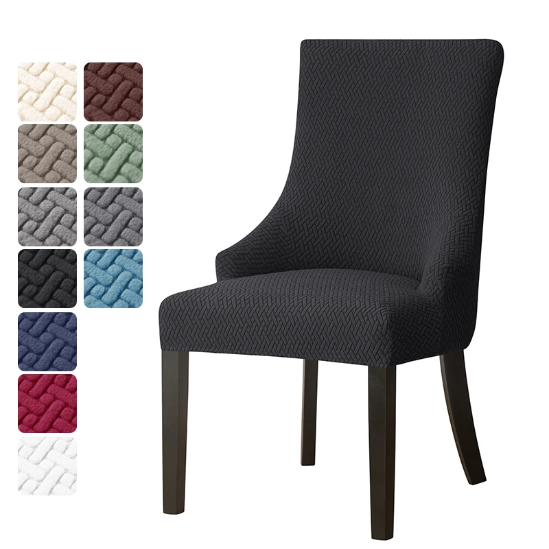 Solid Jacquard Chair Covers Stretch for Wedding Dining Room Office Banquet Housse De Chaise Chair Cover High Back Chairs Covers
Solid Jacquard Chair Covers Stretch for Wedding Dining Room Office Banquet Housse De Chaise Chair Cover High Back Chairs Covers