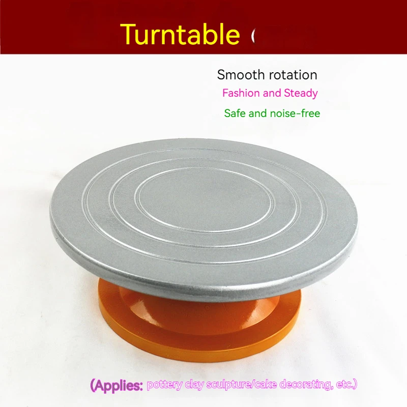 PVC Turntable Pottery Clay Sculpture Table Cake Decoration Turntable Handmade Craft Turntable Pottery Handmade Tools
PVC Turntable Pottery Clay Sculpture Table Cake Decoration Turntable Handmade Craft Turntable Pottery Handmade Tools