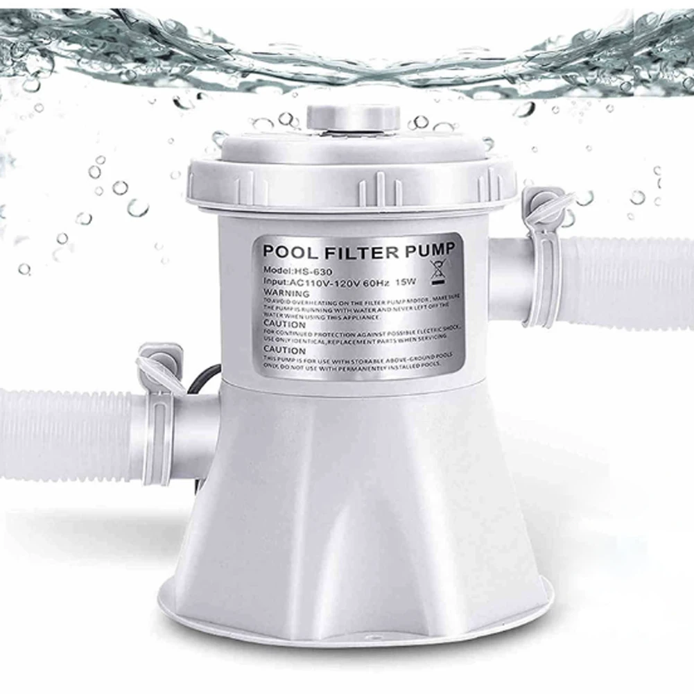 300GPH Electric Pool Filter Pump For Swimming Pools Cleaning Tool Filter Set For Pool Circulation Filter Pump Water Pump EU
300GPH Electric Pool Filter Pump For Swimming Pools Cleaning Tool Filter Set For Pool Circulation Filter Pump Water Pump EU