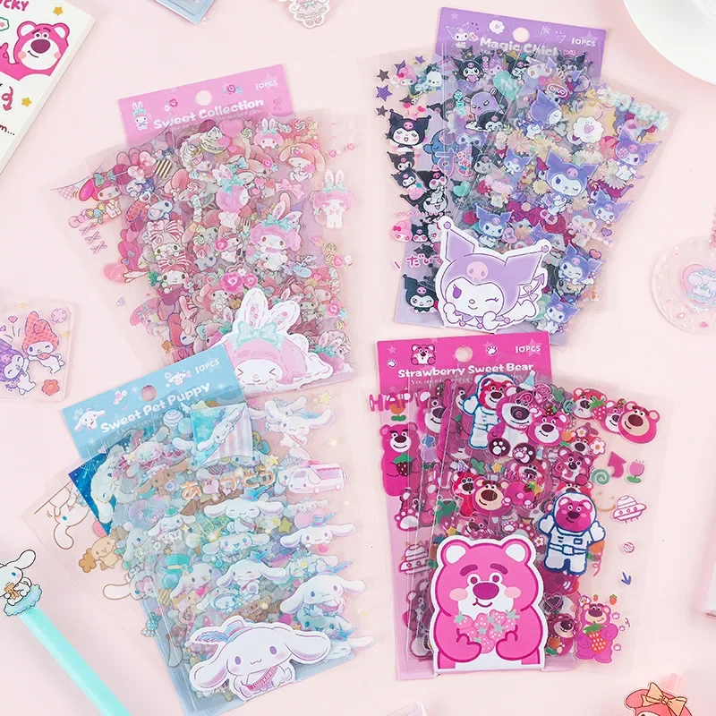 Новинка Sanrio крем серии мелких предметов прозрачная водонепроницаемая ПВХ наклейка мультяшный детский блокнот наклейка Канцтовары
Новинка Sanrio крем серии мелких предметов прозрачная водонепроницаемая ПВХ наклейка мультяшный детский блокнот наклейка Канцтовары