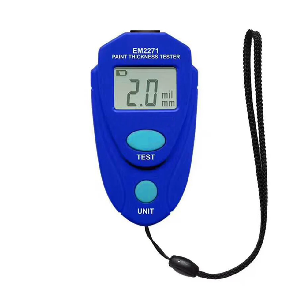 EM2271 Thickness Gauge Digital Mini Automobile Thickness Gauge Car Paint Coating Tester Meter LCD Display
EM2271 Thickness Gauge Digital Mini Automobile Thickness Gauge Car Paint Coating Tester Meter LCD Display