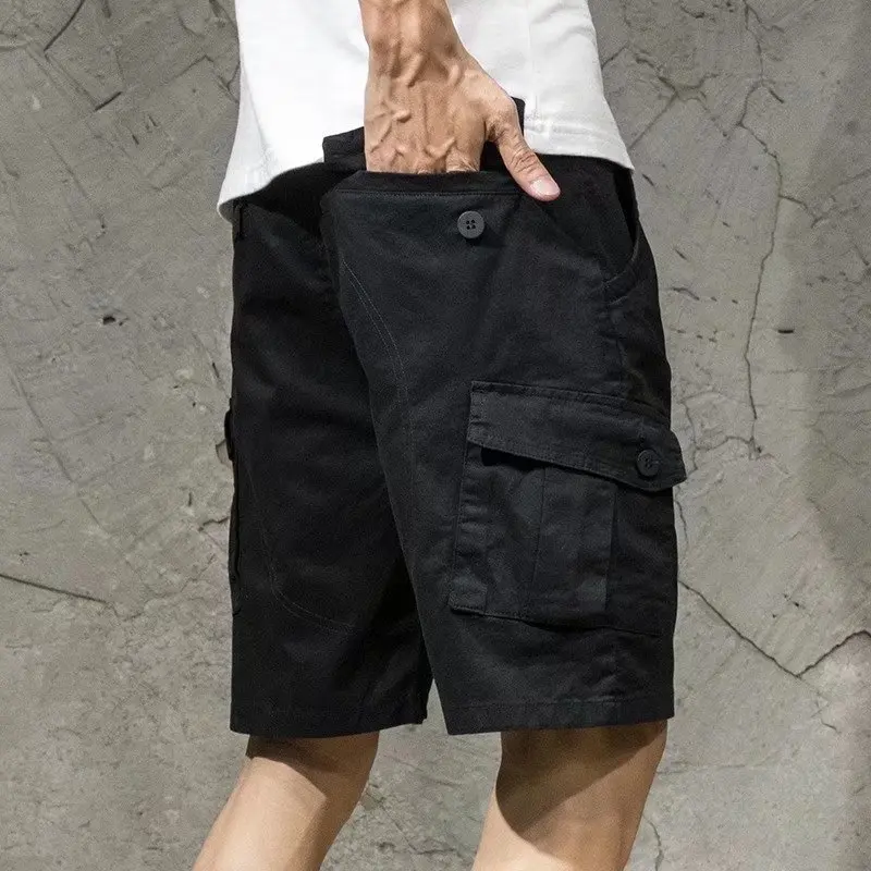 Summer Sports Cargo Shorts Men Korean Version Fashion Trend Men's Medium Pants Loose Five Points Casual Pants Popular Men Youth
Summer Sports Cargo Shorts Men Korean Version Fashion Trend Men's Medium Pants Loose Five Points Casual Pants Popular Men Youth