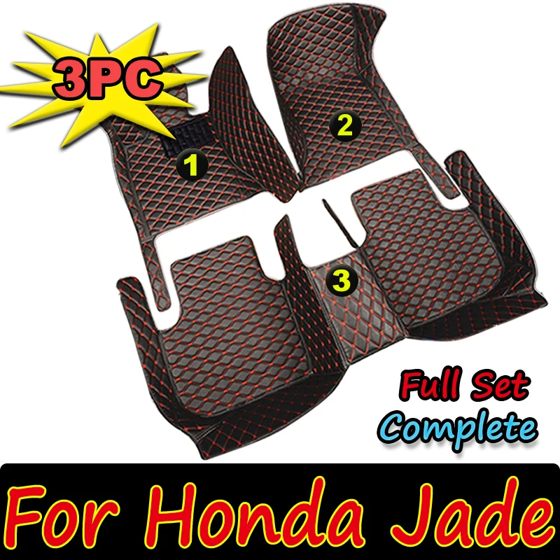 Car Mats For Honda Jade FR4 FR5 2013~2020 Luxury Leather Floor Mat Set Carpet Rug Auto Foot Pads interior parts Car Accessories
Car Mats For Honda Jade FR4 FR5 2013~2020 Luxury Leather Floor Mat Set Carpet Rug Auto Foot Pads interior parts Car Accessories