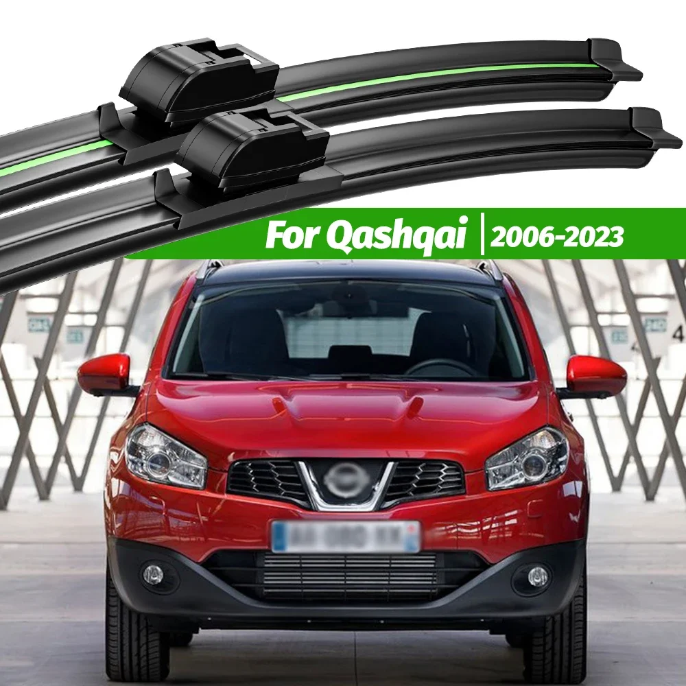 For Nissan Qashqai J10 J11 J12 2006-2023 2pcs Front Windshield Wiper Blades 2009 2013 2014 2020 Windscreen Window Accessories
For Nissan Qashqai J10 J11 J12 2006-2023 2pcs Front Windshield Wiper Blades 2009 2013 2014 2020 Windscreen Window Accessories