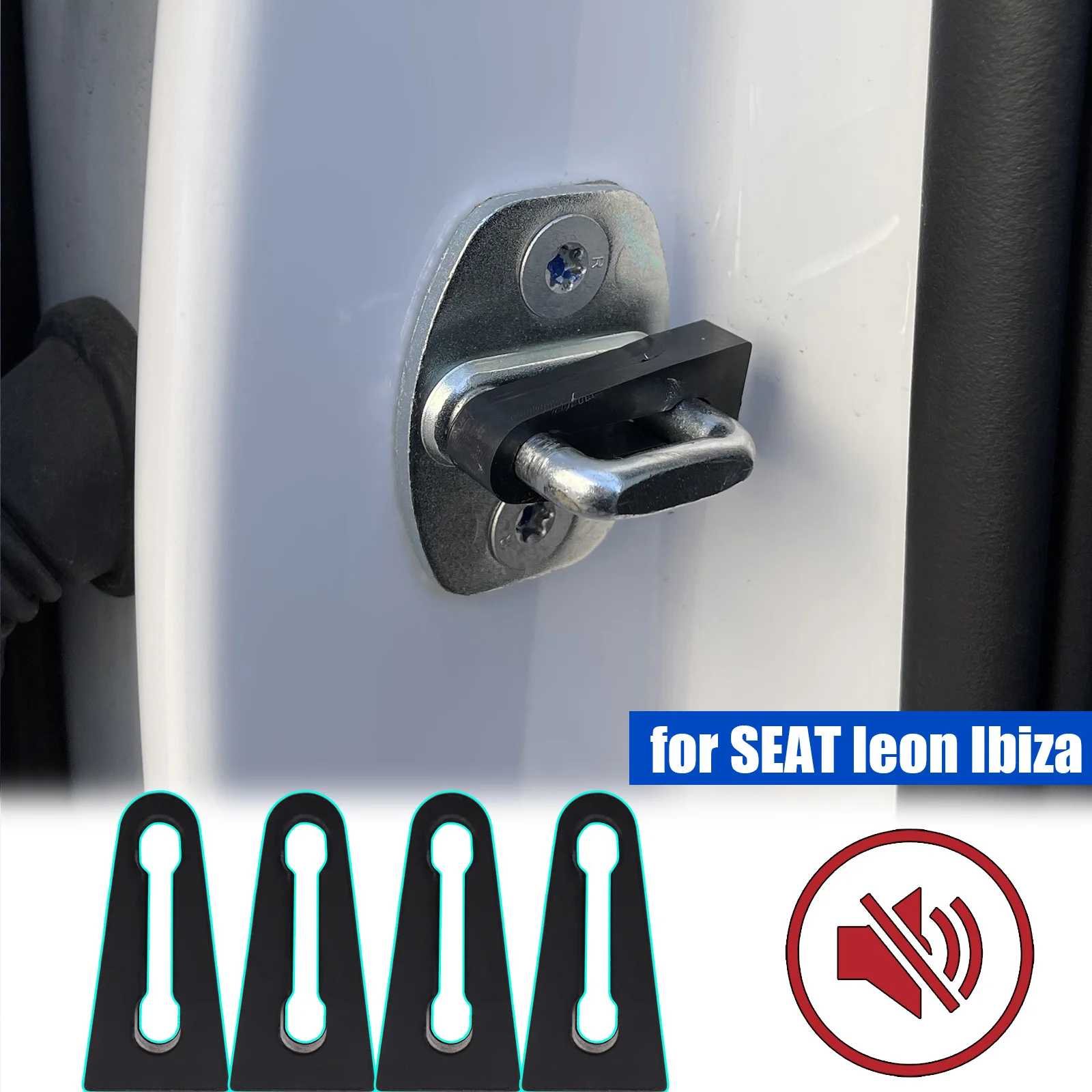 Sound Deadener Deadening Damper Door Lock Buffer for SEAT leon Altea Ibiza Toledo Alhambra Soundproof Deaf Seal Shock Absorber
Sound Deadener Deadening Damper Door Lock Buffer for SEAT leon Altea Ibiza Toledo Alhambra Soundproof Deaf Seal Shock Absorber