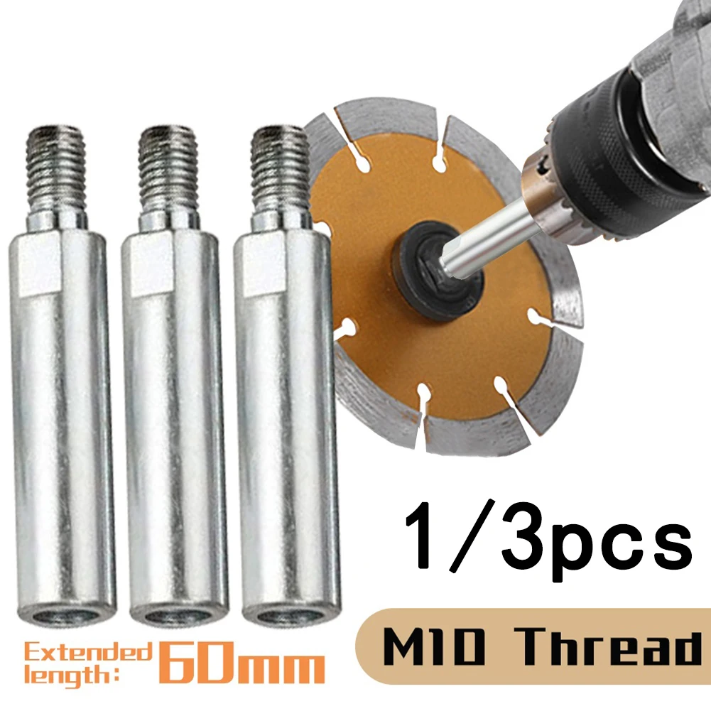 1/3Pcs Angle Grinder Extension Connecting Rod Steel M10 Thread Adapter 100 Model Extension Shaft 80mm Power Tools Accessories
1/3Pcs Angle Grinder Extension Connecting Rod Steel M10 Thread Adapter 100 Model Extension Shaft 80mm Power Tools Accessories