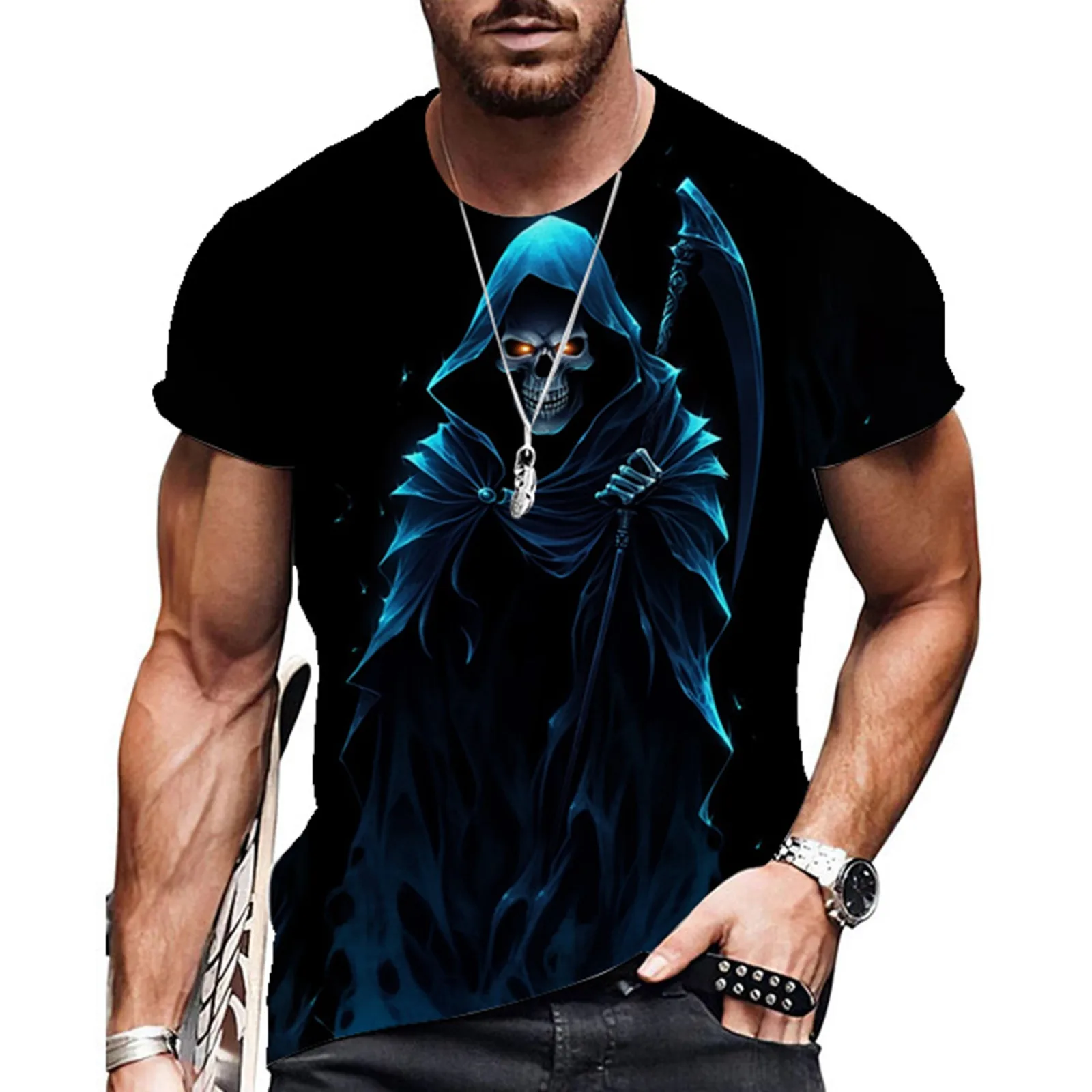 Men's T-Shirt For Men 3D Printed Graphic Wolf T Shirts Oversized Fashion Tops Short Sleeves Summer Men's Clothing Street Tees
Men's T-Shirt For Men 3D Printed Graphic Wolf T Shirts Oversized Fashion Tops Short Sleeves Summer Men's Clothing Street Tees