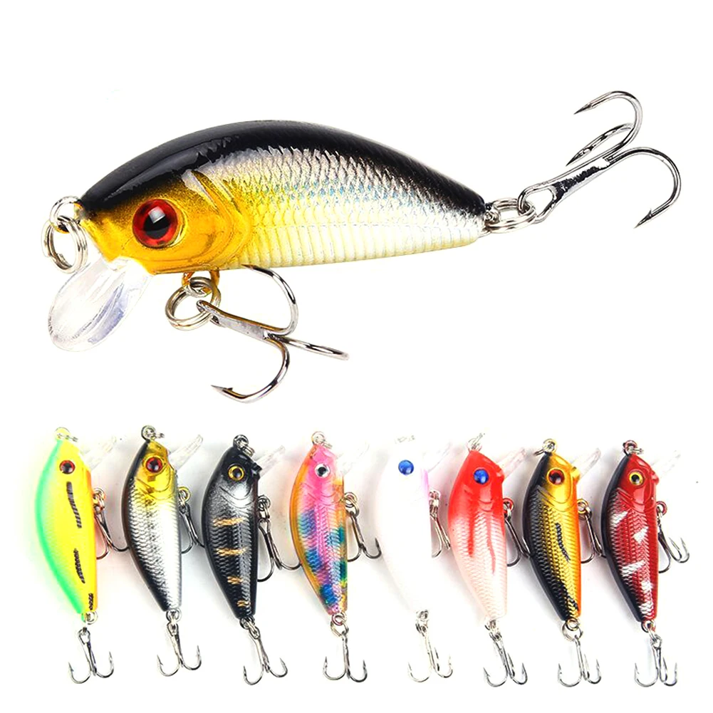 1PCS Minnow Fishing Lure 5cm/4.2g Fishing Bait Hard Bait Artificial Bait Wobblers Swim Bait Freshwater Bass Carp Fishing Tackle
1PCS Minnow Fishing Lure 5cm/4.2g Fishing Bait Hard Bait Artificial Bait Wobblers Swim Bait Freshwater Bass Carp Fishing Tackle