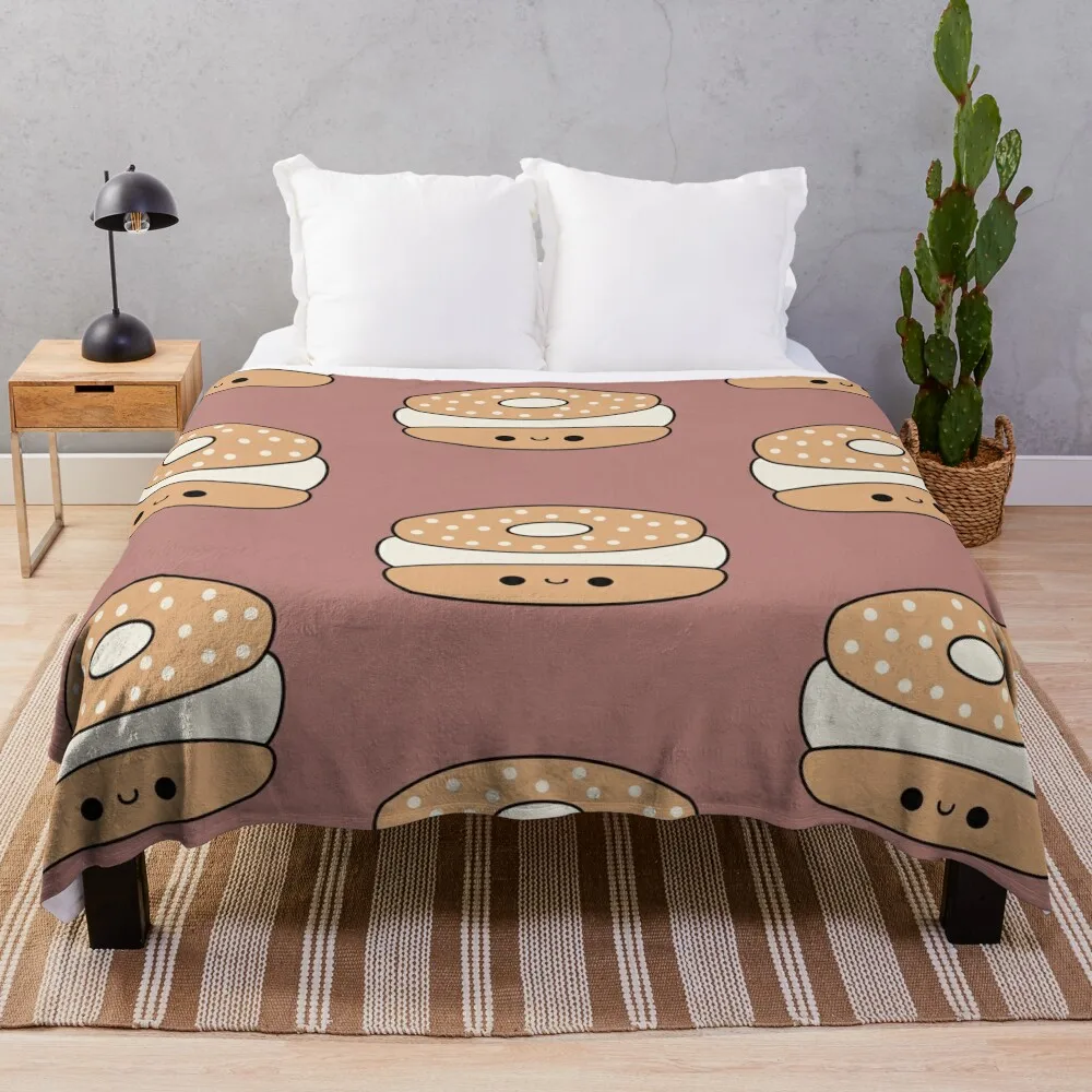 Cute Kawaii Cream Cheese Bagel Throw Blanket Travel cosplay anime Blankets Sofas Of Decoration Luxury Thicken Blankets
Cute Kawaii Cream Cheese Bagel Throw Blanket Travel cosplay anime Blankets Sofas Of Decoration Luxury Thicken Blankets