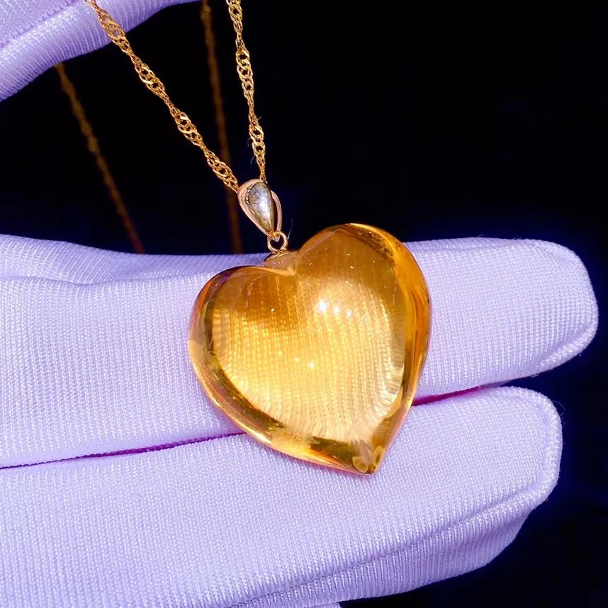 Natural Yellow Citrine Quartz Bead Pendant Heart 18K Gold 21.21.12mm For Women Men Jewelry Citrine Wealthy Necklace AAAAA
Natural Yellow Citrine Quartz Bead Pendant Heart 18K Gold 21.21.12mm For Women Men Jewelry Citrine Wealthy Necklace AAAAA