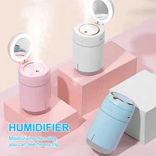 400ML 2 in1 Portable Air Humidifier USB Desktop Mist Maker 2 Modes with Makeup Mirror Night Light Ring Light for Home Car Office
400ML 2 in1 Portable Air Humidifier USB Desktop Mist Maker 2 Modes with Makeup Mirror Night Light Ring Light for Home Car Office