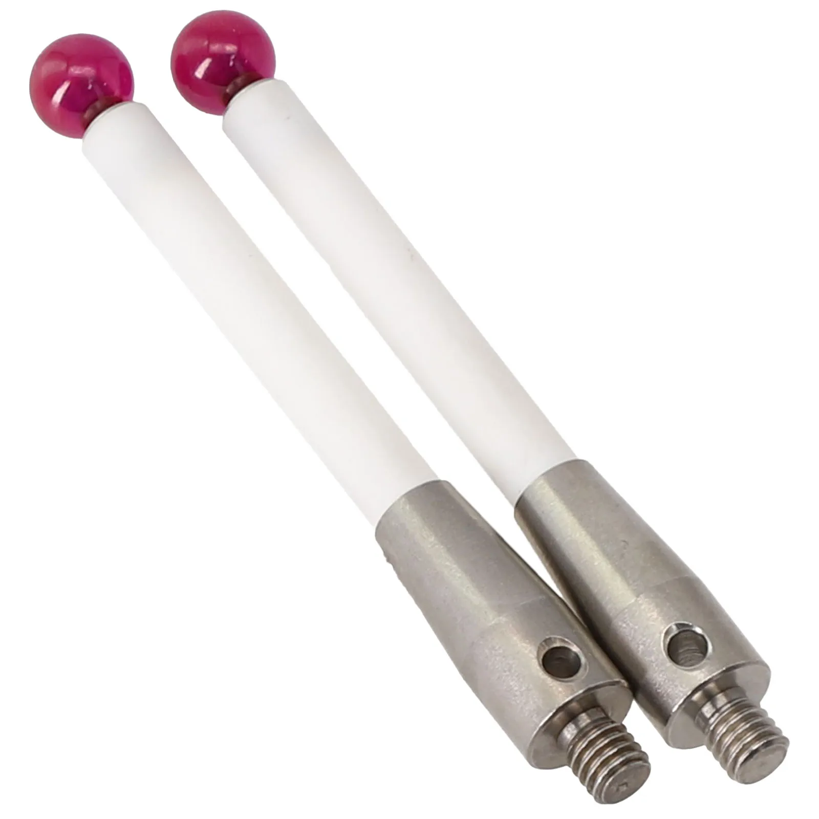 Ceramic Shaft Contact Probe 2Pcs Ceramic Stem Probe Tip Ball Threaded Handle Threaded Shank Touch Probe Stylus
Ceramic Shaft Contact Probe 2Pcs Ceramic Stem Probe Tip Ball Threaded Handle Threaded Shank Touch Probe Stylus