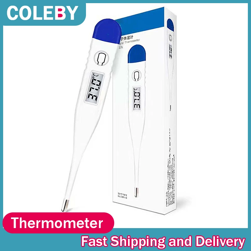 

Thermometer Electronic Hard Head Oral Armpit Temperature Measurement Household Adults Children Thermometers