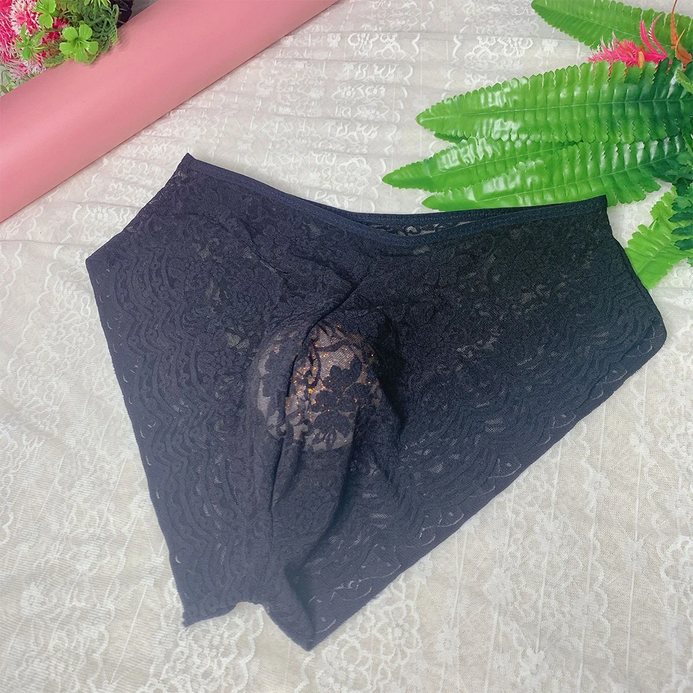 Sexy Popular Mens Silky Briefs Bikini Panties Underwear Thong Mesh Sheer Lace Comfortable Pouch G-string Sleepwear Swimwear
Sexy Popular Mens Silky Briefs Bikini Panties Underwear Thong Mesh Sheer Lace Comfortable Pouch G-string Sleepwear Swimwear