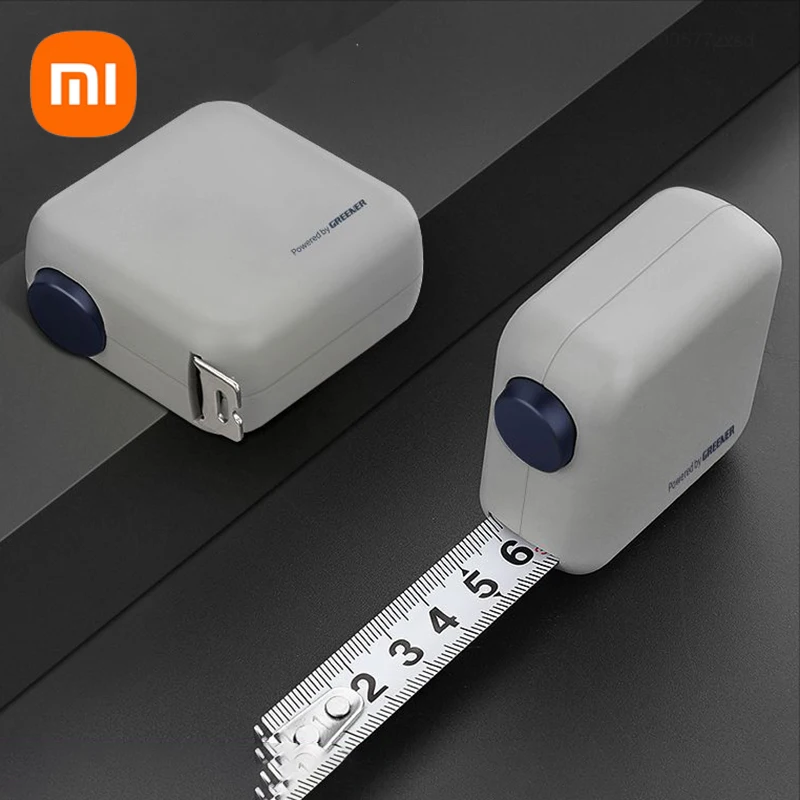 

Xiaomi Tape Measure Self-locking Steel Tape 3m Household Woodworking Measure Gauging Tools Retractable High Precision Tape Ruler