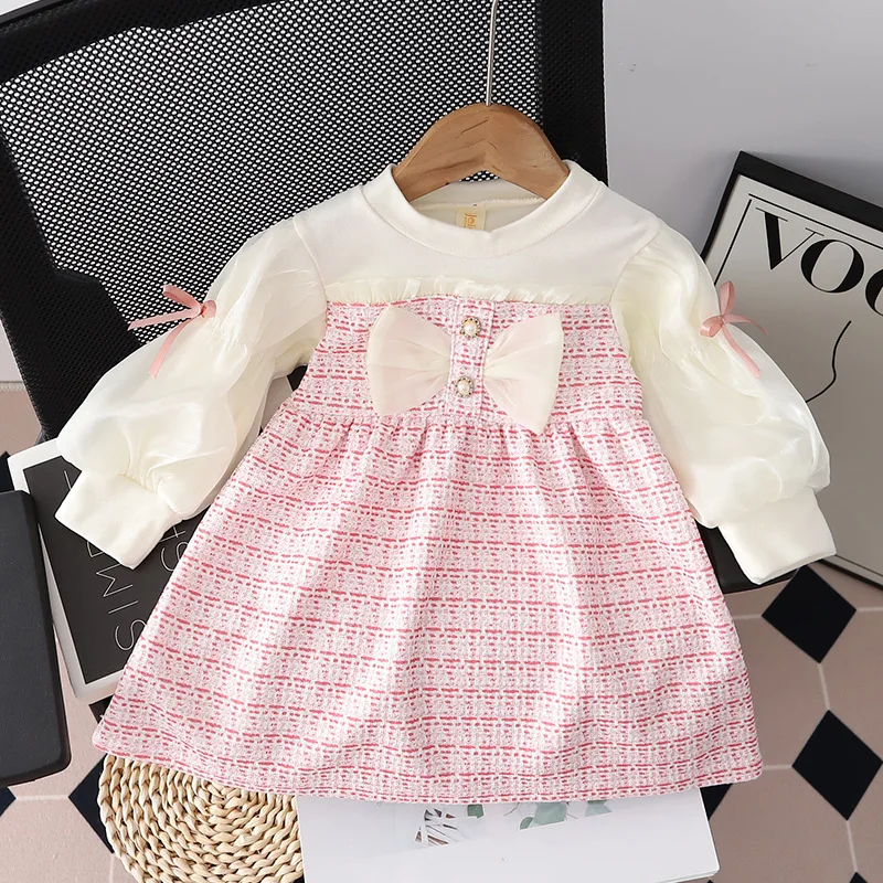 2023 Autumn Girls' Princess Dress New born Plaid Long Sleeve Sweet Dresses Toddler Clothes 1 year Baby Birthday Girls Clothing
2023 Autumn Girls' Princess Dress New born Plaid Long Sleeve Sweet Dresses Toddler Clothes 1 year Baby Birthday Girls Clothing