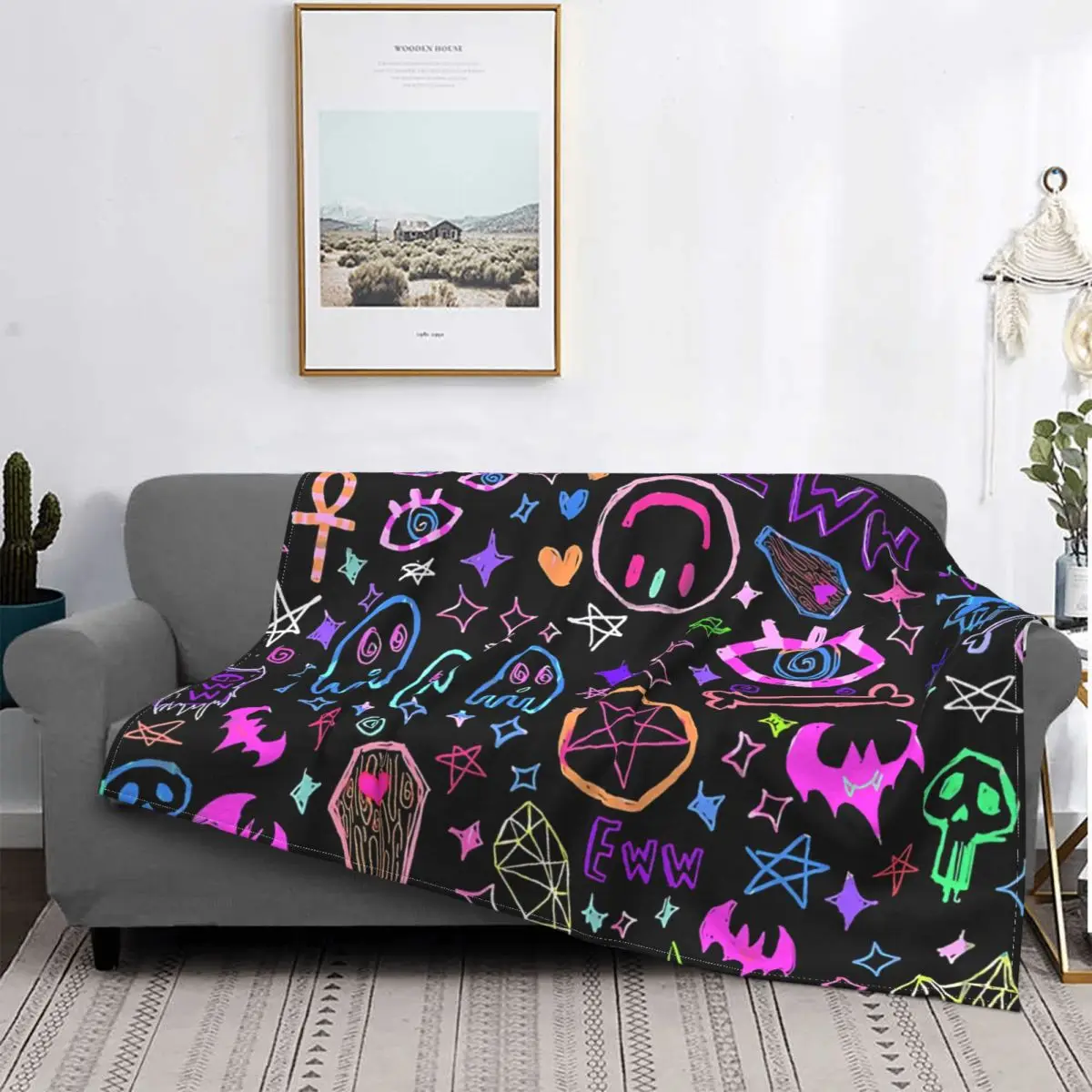 90s Bear Blanket Gothic Fleece Plush All Season Multifunction Lightweight Ultra-Soft Throw Blankets For bed Plush Thin Quilt
90s Bear Blanket Gothic Fleece Plush All Season Multifunction Lightweight Ultra-Soft Throw Blankets For bed Plush Thin Quilt