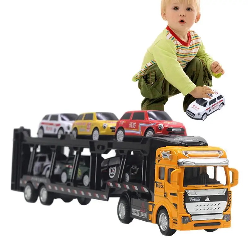 Pull Back Vehicle Set Detachable Metal Double-Deck Toy With 6 Cars No Battery Required Vehicle Toy For Hand-Eye Coordination
Pull Back Vehicle Set Detachable Metal Double-Deck Toy With 6 Cars No Battery Required Vehicle Toy For Hand-Eye Coordination