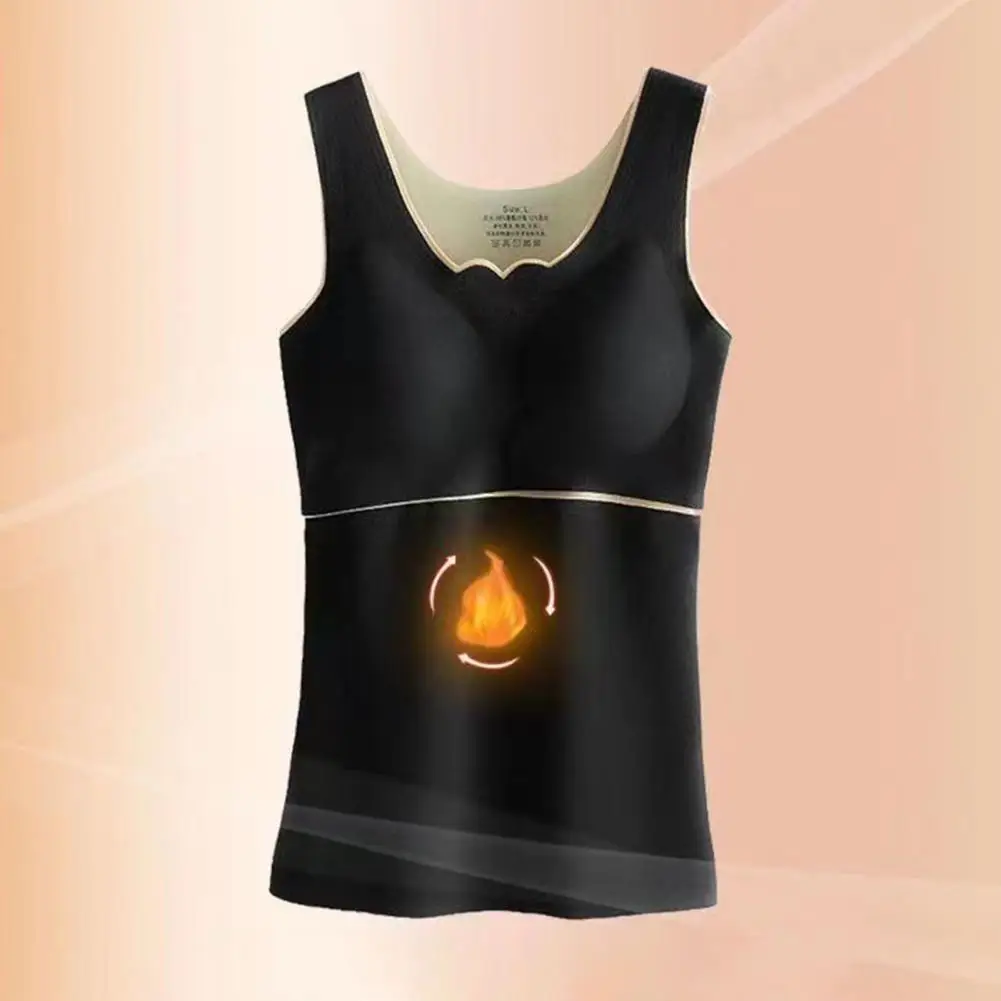 Elastic Women Vest Thermal Breast Support Vest Soft Thick Winter Fall Pullover for Women Solid Color Bottoming Top Underwear
Elastic Women Vest Thermal Breast Support Vest Soft Thick Winter Fall Pullover for Women Solid Color Bottoming Top Underwear