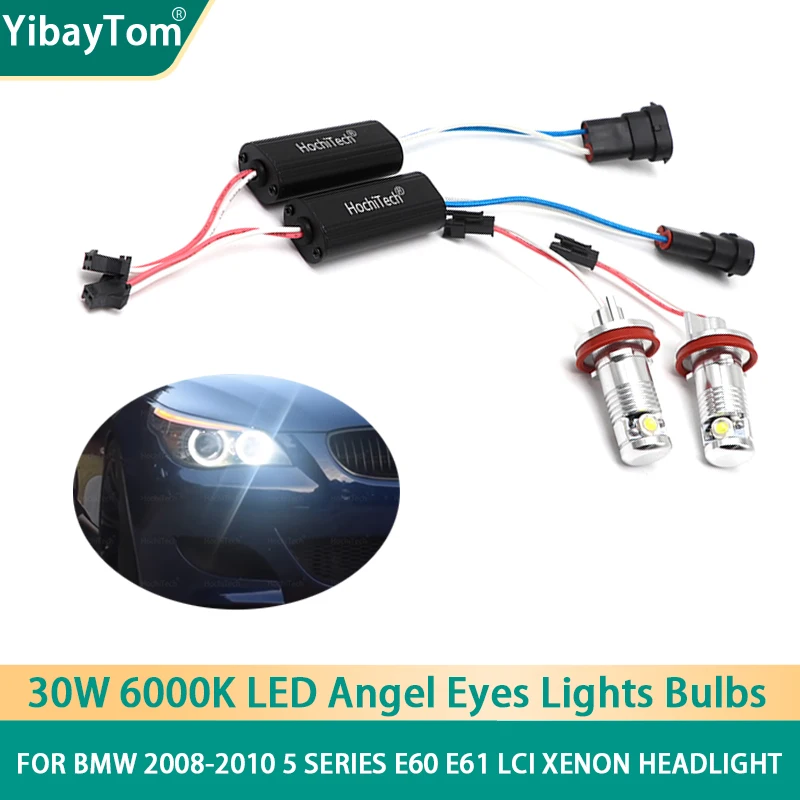 Warranty Durable H8 LED No Error 30W 1500LM Angel Eye Marker Light Bulbs for BMW 2008-2010 5 Series E60 E61 LCI Xenon Headlight
Warranty Durable H8 LED No Error 30W 1500LM Angel Eye Marker Light Bulbs for BMW 2008-2010 5 Series E60 E61 LCI Xenon Headlight